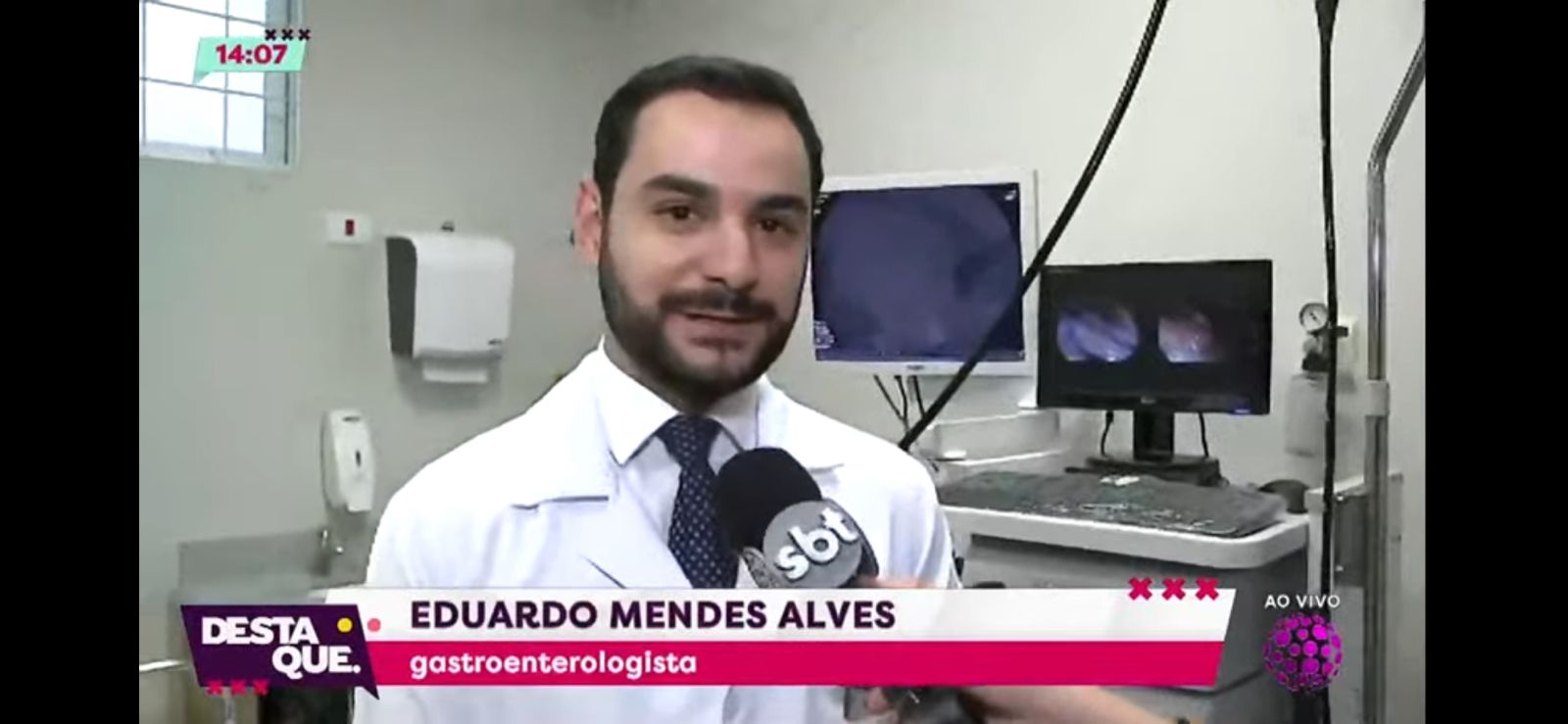 Entrevista Na Tv Saiba Tudo Sobre Endoscopia Digestiva